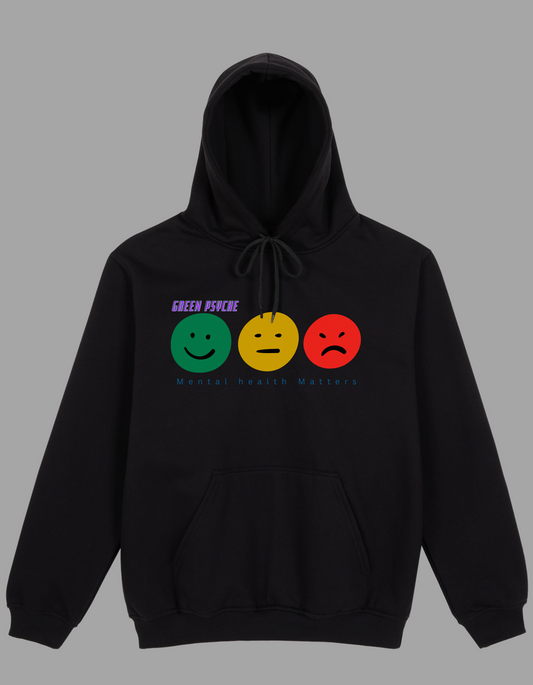 3 Faces Of Mental Health Hoodies