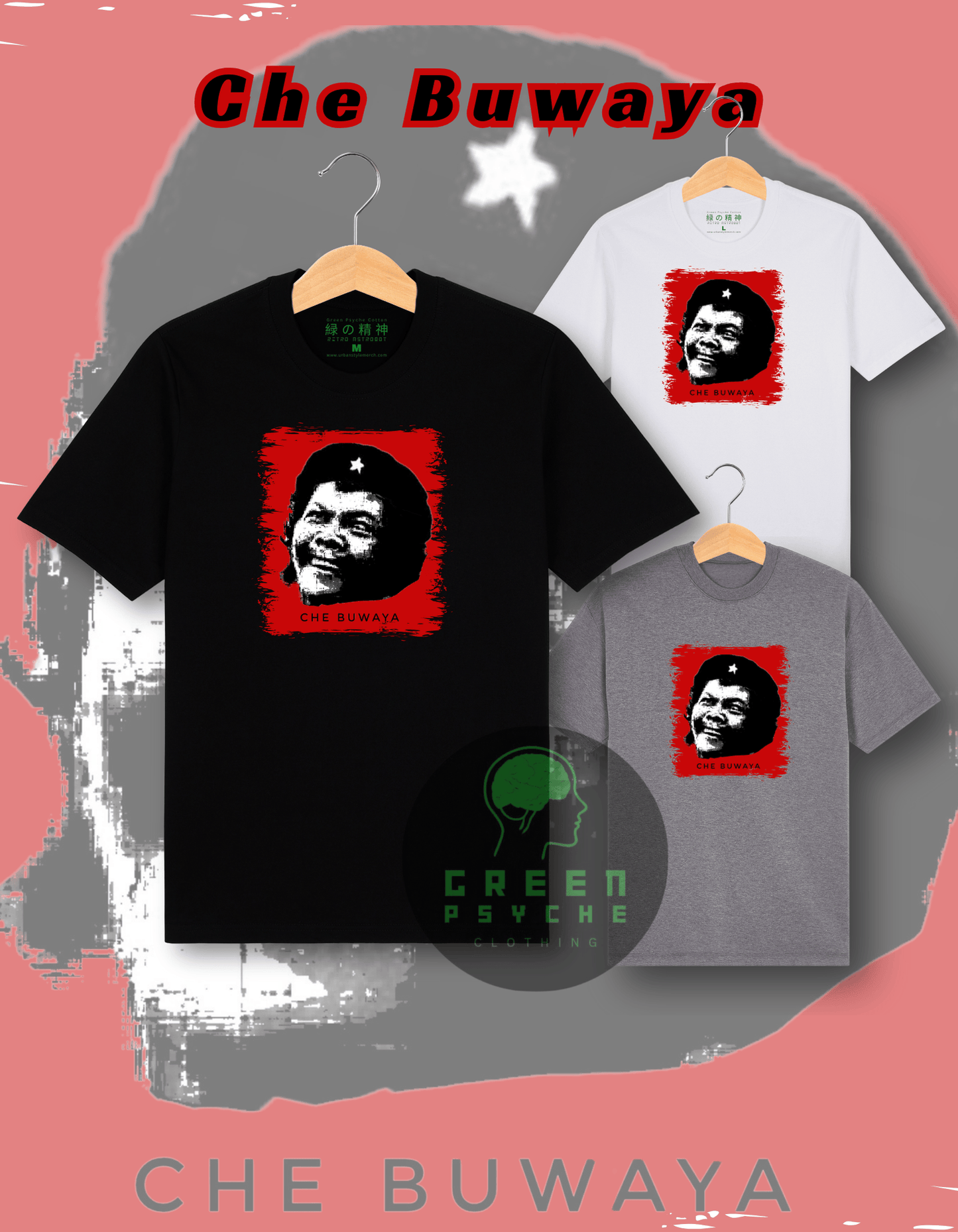 Che Buwaya Joaquin Fajardo Che Guevara Spoof cotton tshirt