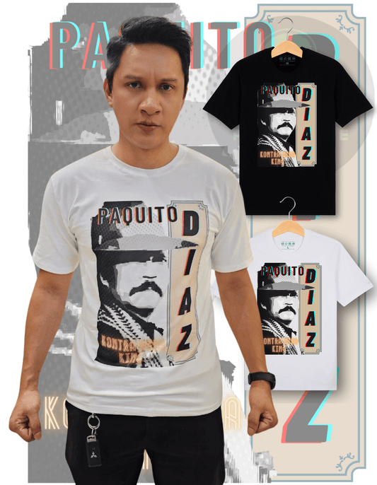 Paquito Diaz premium cotton tshirt Pinoy Action Star legend