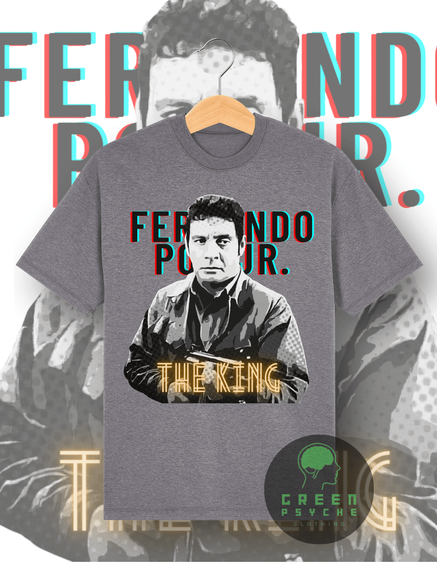 Fernando Poe Jr. The King Premium Cotton Tshirt