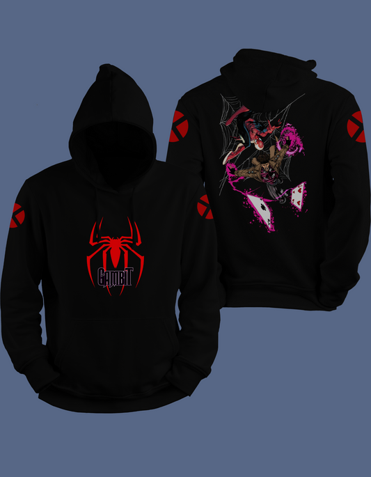 Gambit X Spiderman Hoodie