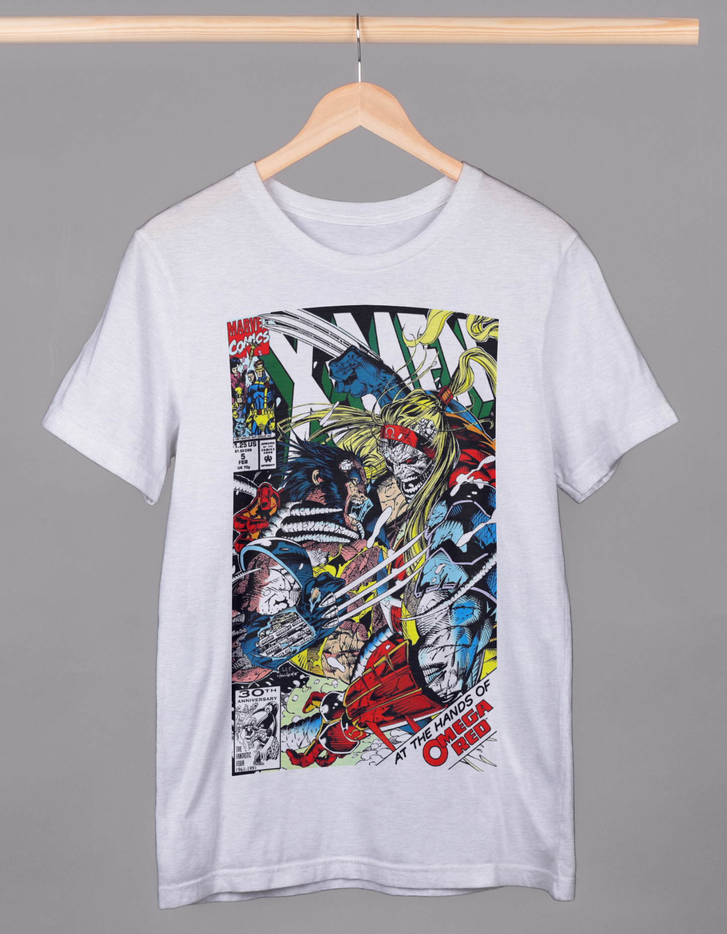 Wolverine vs Omegared White Tshirt